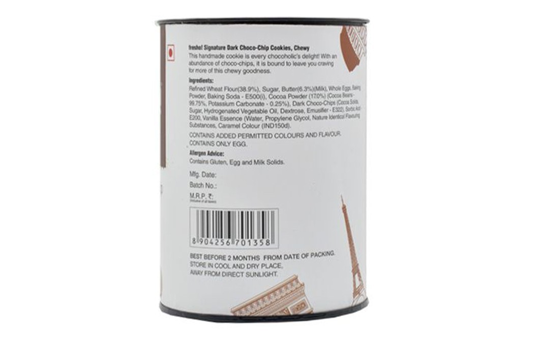 Fresho Signature Dark Choco-Chip Cookies Crunchy   Pack  150 grams